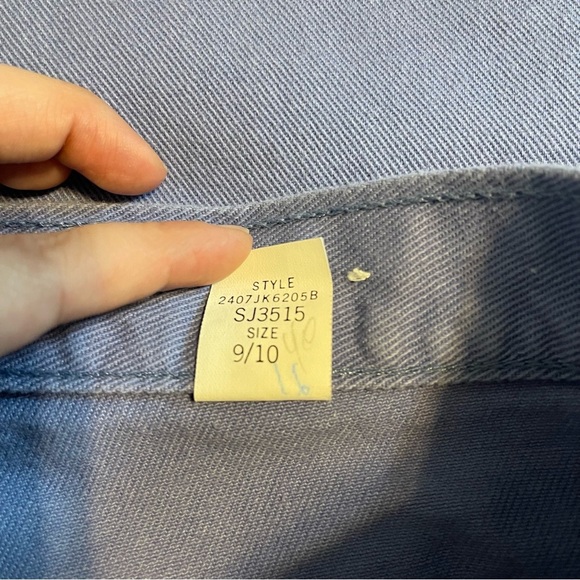 Vintage Sasson Purple Denim Jean Shorts Size Large Color Dad Short 32 Waist - Picture 6 of 6